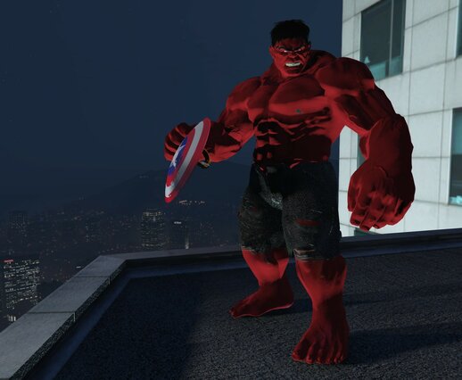 RED HULK DELUXE [ Addon Ped ]