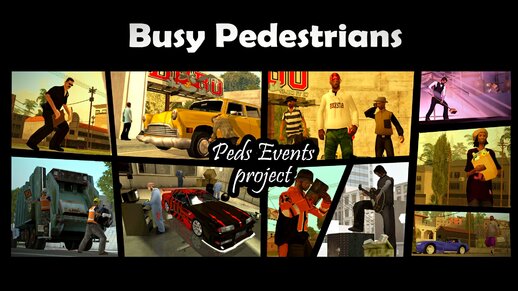 Busy Pedestrians: Peds Events Project (10.01.2025) ()