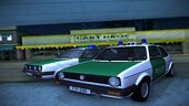 Volkswagen Golf Mk1 Polizei 1985