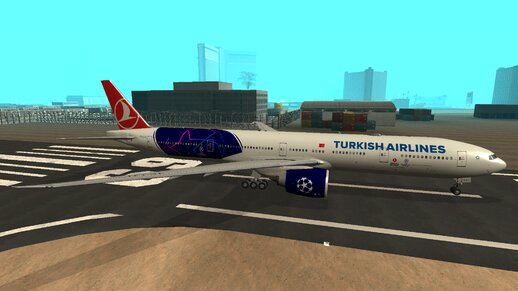 Turkish Airlines Boeing 777-3F2ER TC-LJJ UEFA Livery