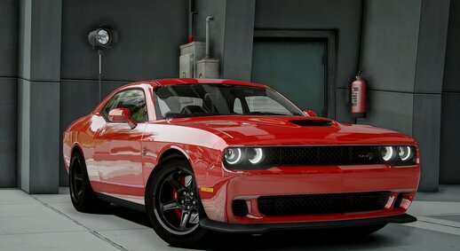 Dodge Challenger SRT Hellcat 2018 [Add-On | Tuning | Template]