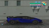 Lamborghini Aventador SVJ for GTA Vice city pc 