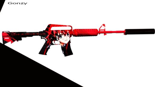 M4A1 Rias Gremory Simple Skin