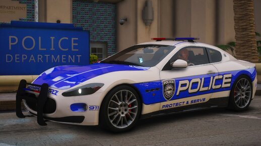 NFSHP: 2009 Maserati GranTurismo S SCPD [Add-On | NON ELS | Sounds | Template]