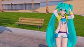 PDFT Hatsune Miku Running + Animated Face