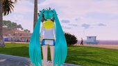 PDFT Hatsune Miku Running + Animated Face