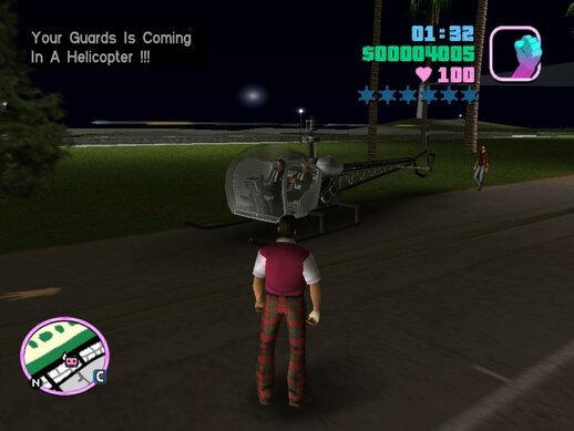 Helicopter Guards For GTA Vice City