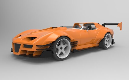 Chevrolet Corvette C3 Roadster Concept - A Widebody