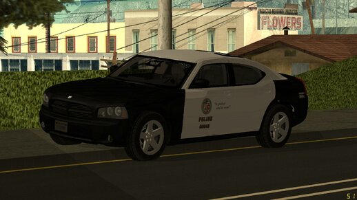 LAPD 2009 Dodge Charger Slicktop