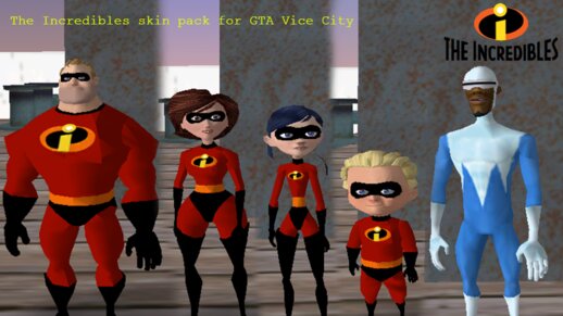 The Incredibles Skin Pack