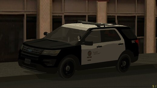 LAPD 2016 Ford Explorer