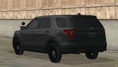 LAPD 2016 Ford Explorer Unmarked