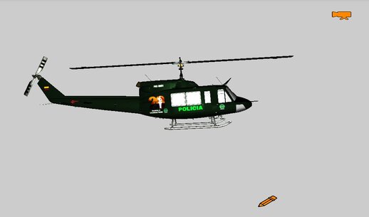 Bell 412 Colombia Police PNC-0801