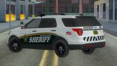 OCSO 2016 Ford Explorer