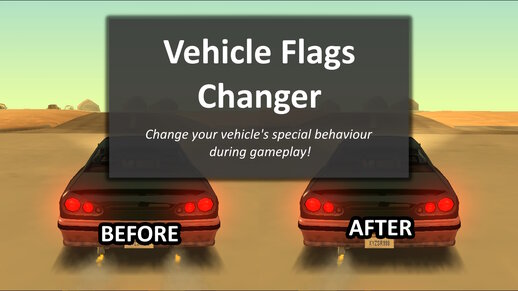 Vehicle Flags Changer v1.1 (Updated 19/11/2024)