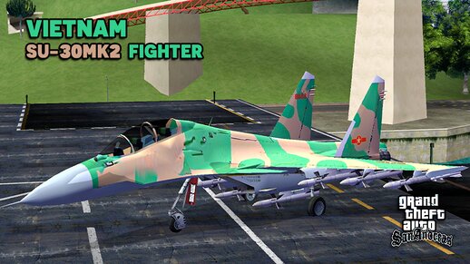 Vietnam SU-30MK2 Fighter - Máy Bay Chiến Đấu SU-30MK2 Việt Nam