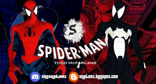 Todd McFarlane Spider-Man (Classic and Symbiote)