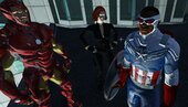 CAPTAIN AMERICA - COMIC - DELUXE [ Addon Ped ]