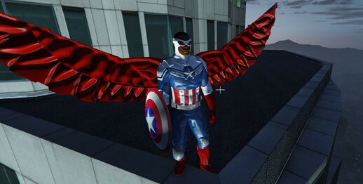 CAPTAIN AMERICA - COMIC - DELUXE [ Addon Ped ]