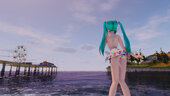 PDFT Hatsune Miku Polka Dot Bikini + Animated Face