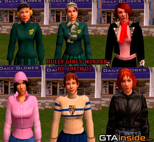 Bully Girls - Winter [Bully: Scholarship Edition]