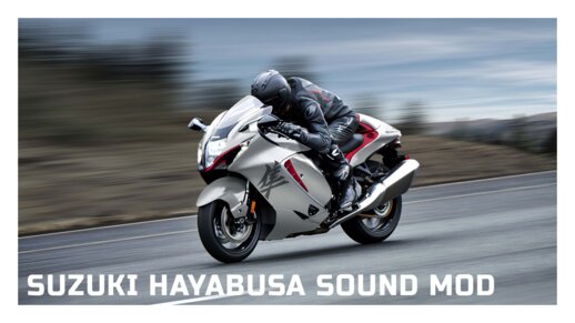 Suzuki Hayabusa Sound Mod [Akrapovič]