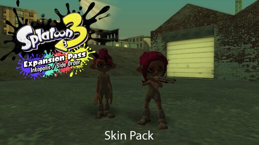 Splatoon 3 Expansion Pass Skin Pack (Inkopolis + Side Order)