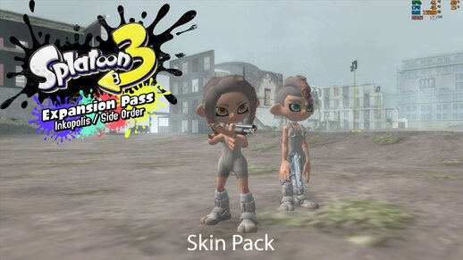 Splatoon 3 Expansion Pass Skin Pack (Inkopolis + Side Order)