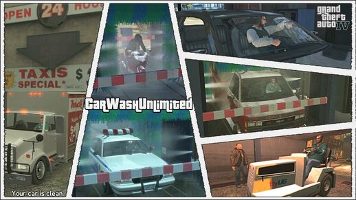 GTA 4 Car Wash Unlimited