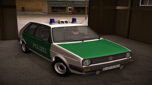 Volkswagen Golf Mk2 Polizei 1988