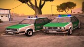 Volkswagen Golf Mk2 Polizei 1988