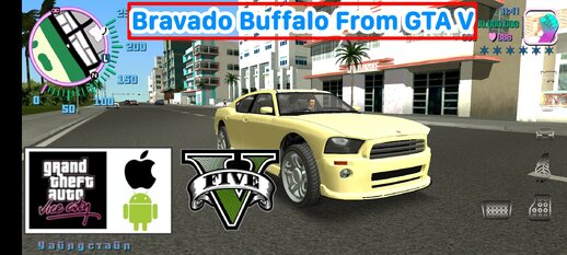 Bravado Buffalo From GTA V for Mobile