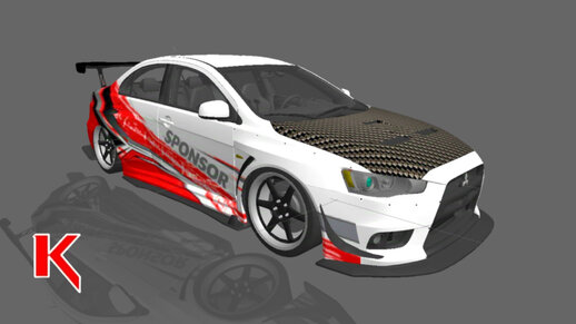 Mitsubishi Lancer EVO X-DRIFT for Mobile