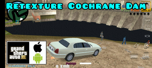 Retexture Cochrane Dam for Mobile