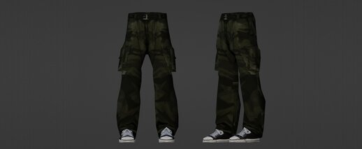 3D Cargo Pants