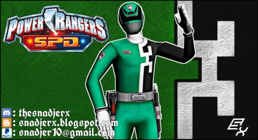 Green Ranger S.P.D (Power Rangers S.P.D)