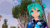 PDFT Hatsune Miku Yukata Style + Animated Face