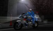 Japan Police Biker Skins