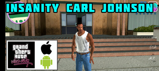 Insanity Carl Johnson Skin and Cutscene for Mobile