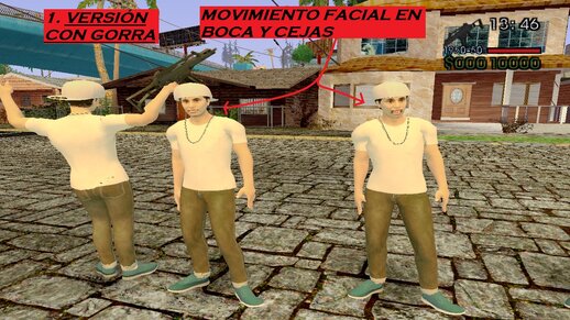 Top manías o Douglas Álvarez Youtuber Colombiano y miembro del Real Team Con Gorra Alex este es para GTA SAN ANDREAS lo puedes cambiar por favor 