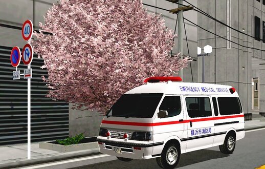 GTA SA Japan Ambulance for Mobile