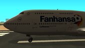 Lufthansa Boeing 747-430 D-ABVK Fanhansa Livery