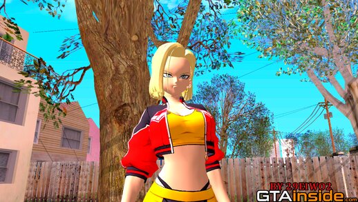 Android 18 As Yina [Blank City]