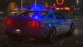 NFSHP: 2010 Shelby GT500 Super Snake SCPD [Add-On | NON ELS | Sounds | Template]