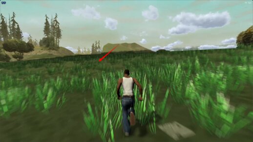 Flying Grass Mod