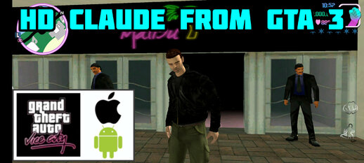 HD Claude From GTA 3 for Mobile