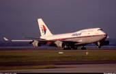 Malaysia Airlines Boeing 747-4H6 9M-MPK