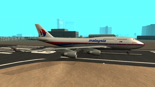 Malaysia Airlines Boeing 747-4H6 9M-MPK