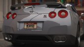 NFSHP: 2009 Nissan GT-R SpecV [Add-On | Template]