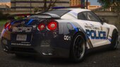 NFSHP: 2009 Nissan GT-R SpecV SCPD [Add-On | NON ELS | Sounds | Template]